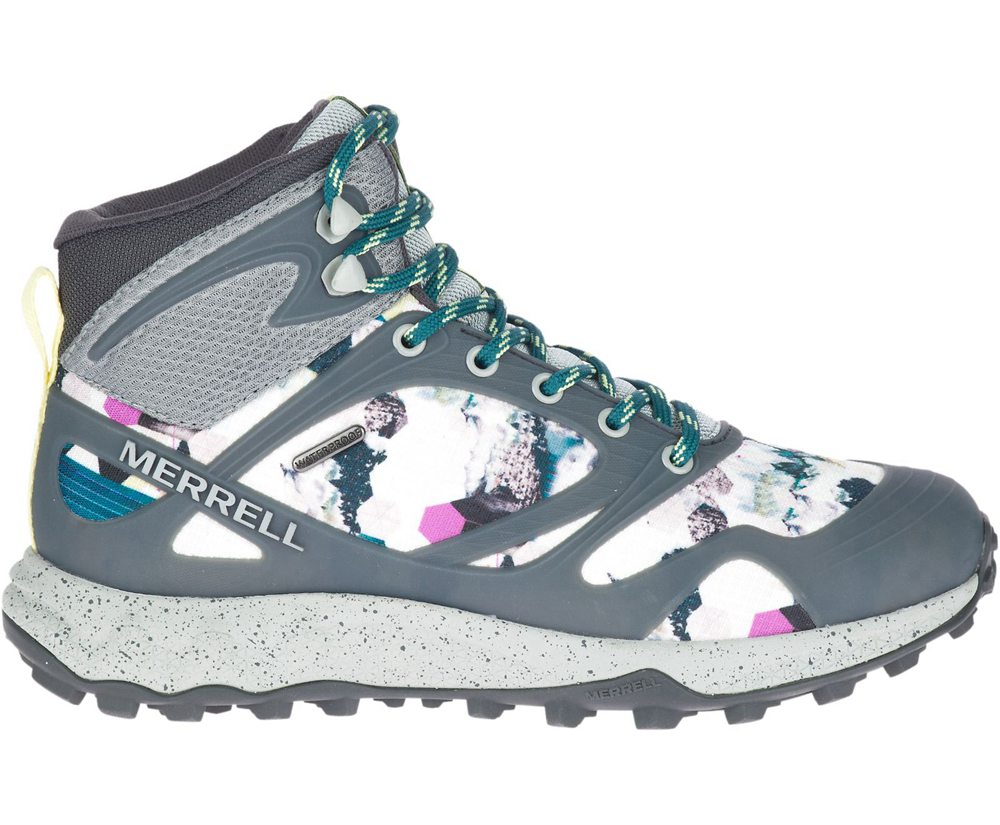 Botas Senhora - Merrell Altalight Mid Waterproof - Multicoloridas - FXS983104